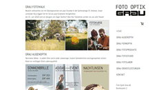 Desktop Screenshot of foto-optik-grau.ch